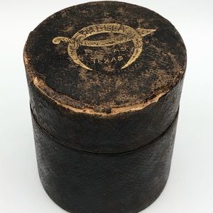 Antique masonic Shriners Hella Dallas TX Box Case